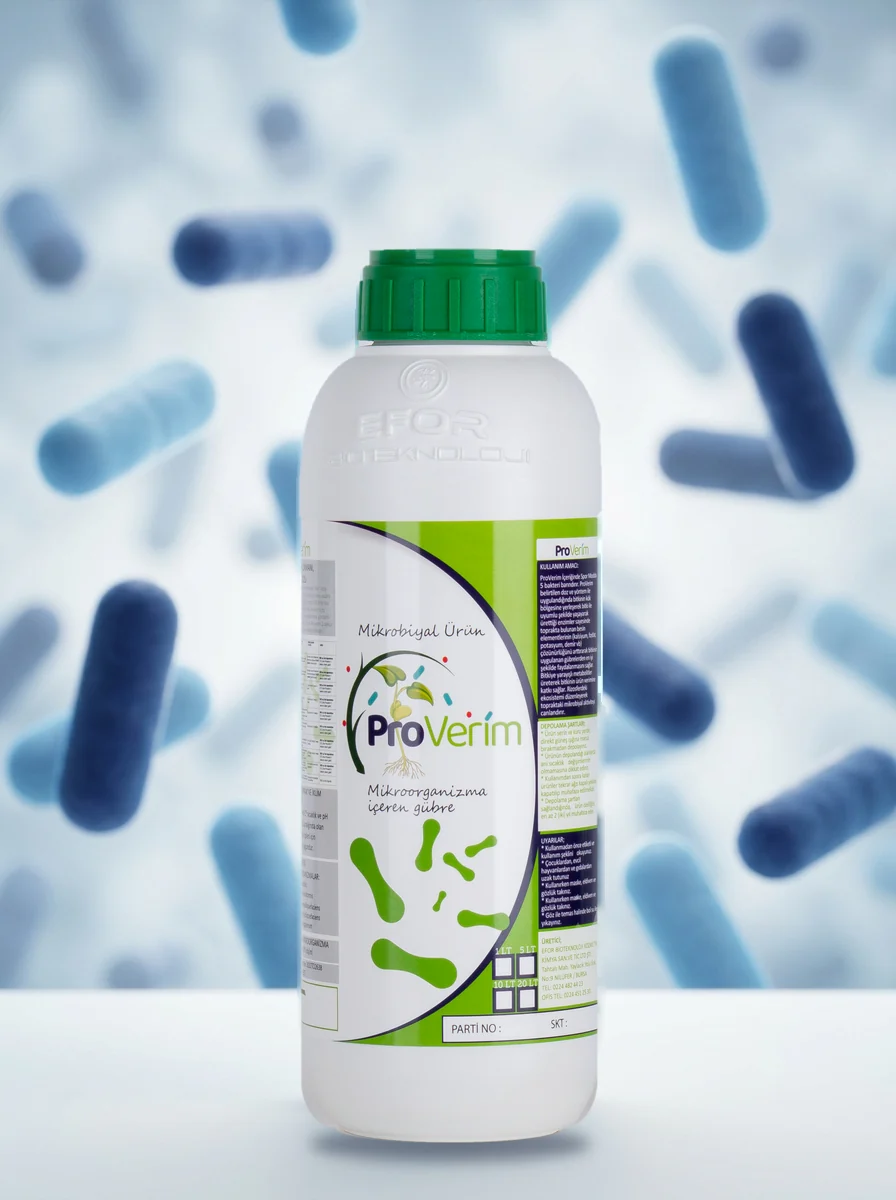 Proverim Mikrobiyal Gübre 1 litre ambalaj